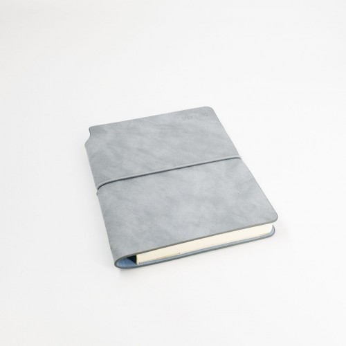 Ежедневник-мини с логотипом ИТМО, недатированный, цвет - серый